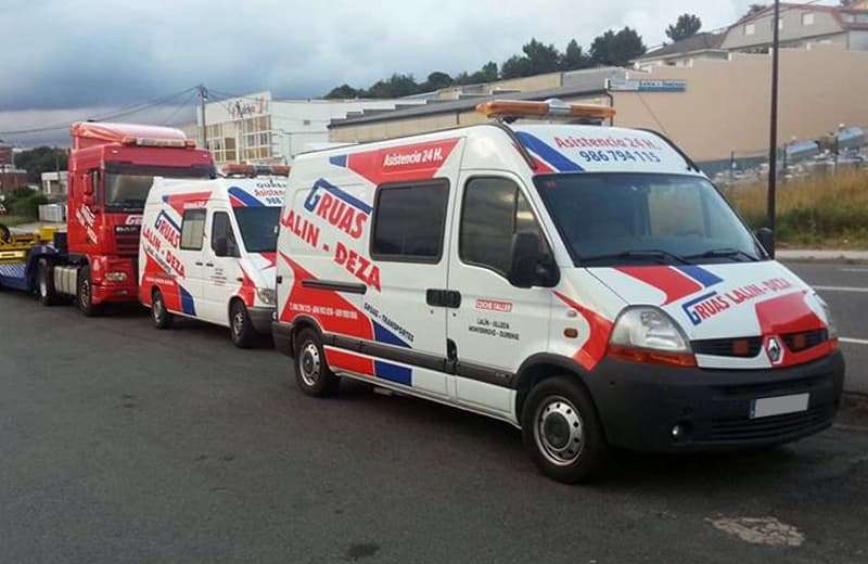 Coche-taller para reparaciones en carretera